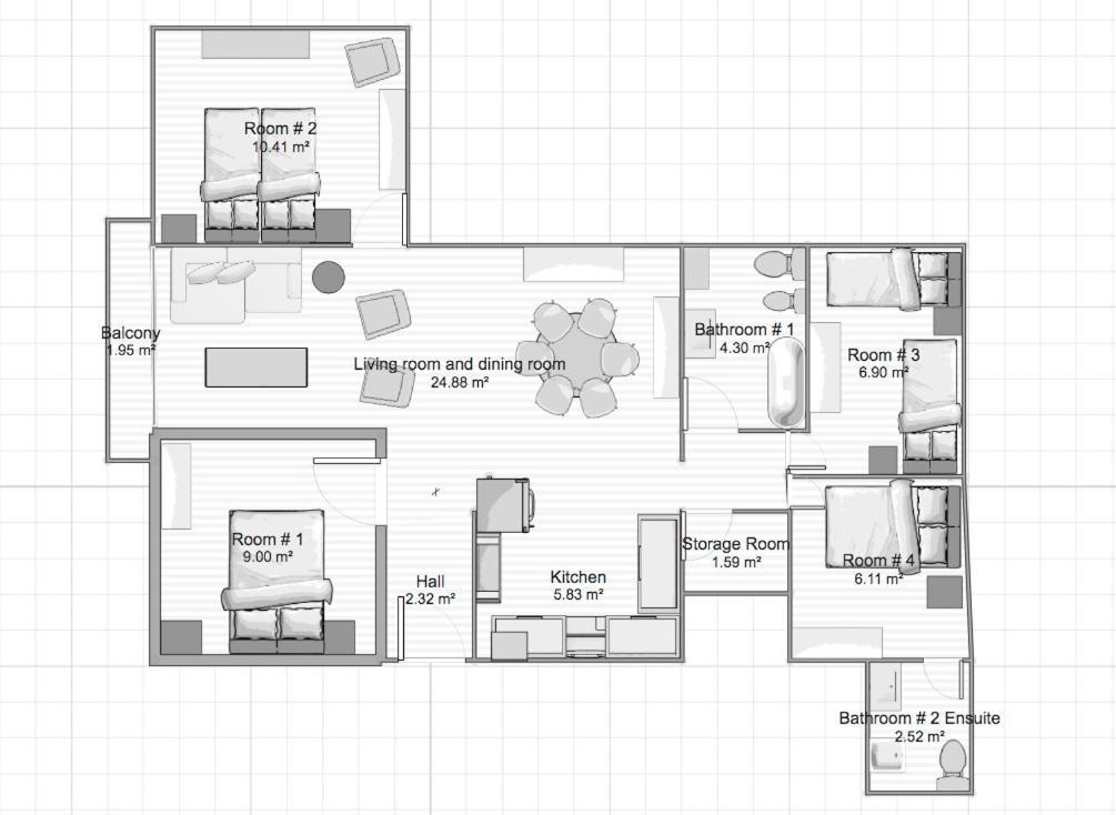 Acogedor Apt 8Pax 4Bdr 2Bth - Cozyhomesevilla1 Dış mekan fotoğraf